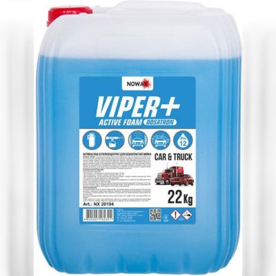 Активна піна Nowax Viper+ Dosatron Active Foam суперконцентрат для безконтактного миття, 22 кг (NX20194)