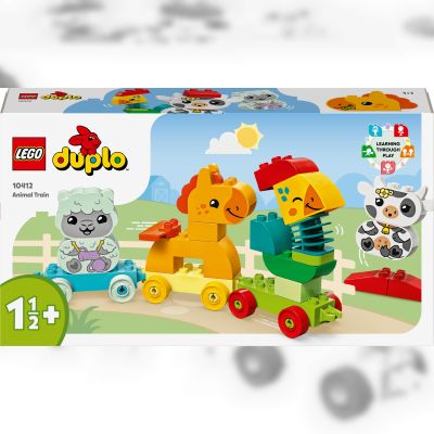 Конструктор LEGO DUPLO My First Потяг тваринок (10412)