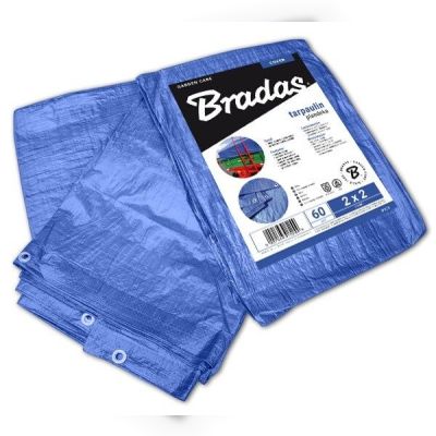 Тент посилений Bradas BLUE, 60 г/м², 12х15м (PL12/15)