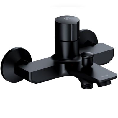 Змішувач для ванни і душу AM.PM X-Joy TouchReel F85A10522, чорний