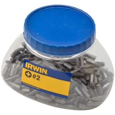 Біти Irwin 25 mm Pozidriv PZ2 Grabit Jar 250шт (10504383)