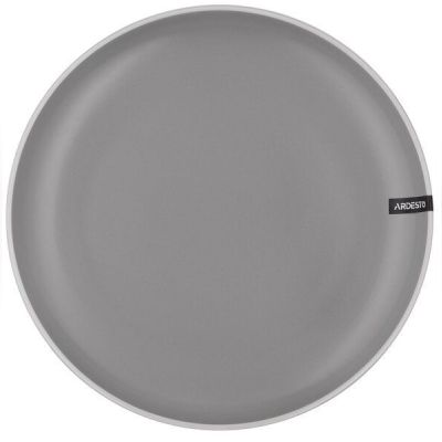 Тарелка обеденная Ardesto Cremona 26 см Dusty grey (AR2926GRC)