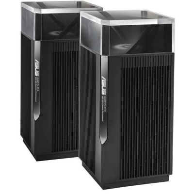 Маршрутизатор ASUS ZenWiFi Pro ET12 AXE11000 Wi-Fi6E 2PK 2xGE LAN 1x2.5GE LAN 1x2.5GE LAN 1x2.5GE WAN MU-MIMO OFDMA MESH