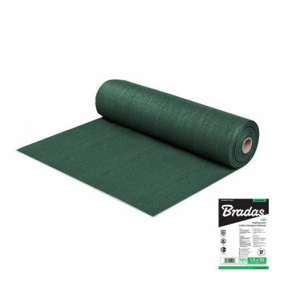 Сітка для затінення, захисна, 90%, 135 г/м², 1,2х25м Bradas (AS-CO13512025GR)