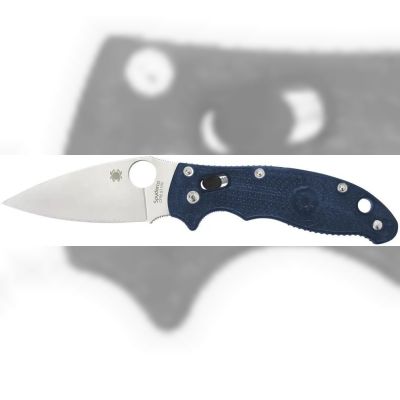 Ніж Spyderco Manix 2 (dark blue) (87.15.66)