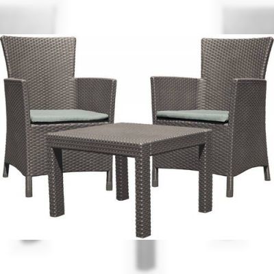 Набір садових меблів Allibert Rosario Balcony Set, бежевий (8711245130446)