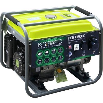 Бензиновый генератор Konner&Sohnen KSB 6500C, 230В, 5.5кВт (KSB6500C)