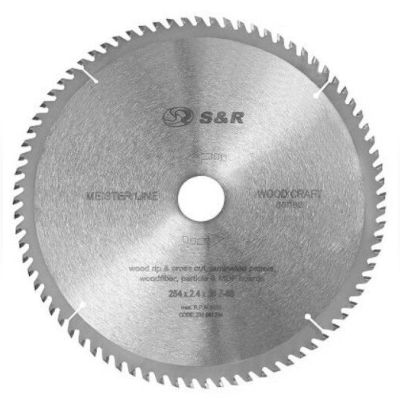 Диск розпилювальний S&R WoodCraft Meister 254x30x2.6 мм (238080254)