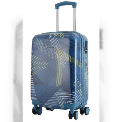 Валіза Semi Line (S) Blue Pattern (T5652-1) (DAS302326)