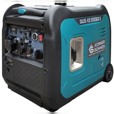 Інверторний двопаливний генератор Konner&Sohnen KS5500iEG S