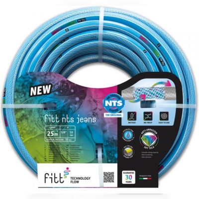 Шланг для поливу Fitt NTS JEANS 1/2 дюйм 25м (NTSJS1/225)