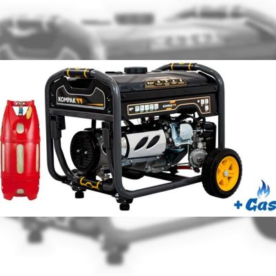 Генератор двопаливний KOMPAK K4000S-DF (6829355) ГАЗ-БЕНЗИН