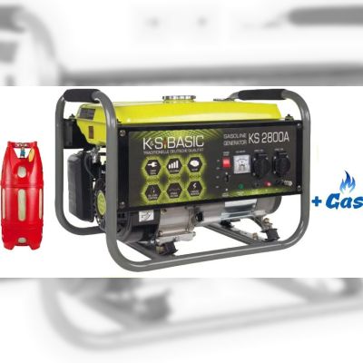 Двопаливний генератор Konner&Sohnen Basic KS 2800A Газ-Бензин
