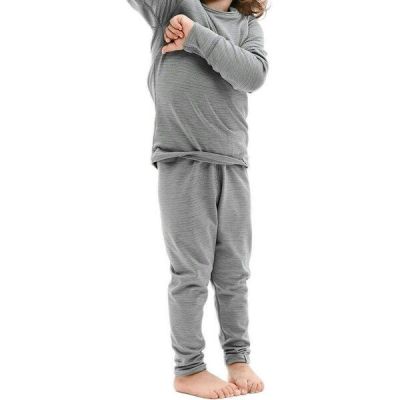 Термоштаны детские Turbat Yeti Bottom Kids cloudburst grey 116 темносерый