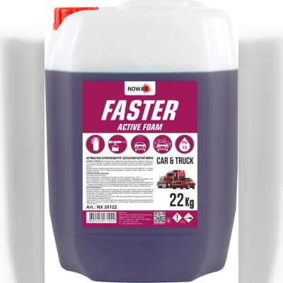 Активна піна Nowax Faster Active Foam суперконцентрат для безконтактного миття, 22 кг (NX20122)
