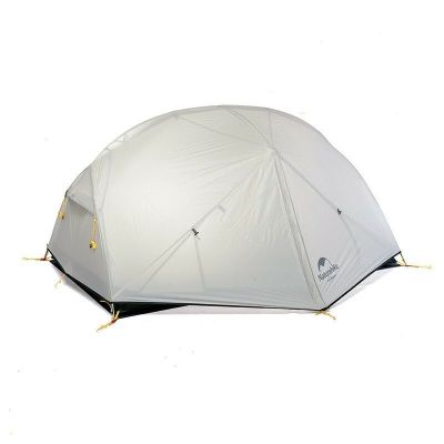 Намет Naturehike Mongar II (2-місний) 20D silicone + footprintNH17T007-M light grey / dark green (6927595708071)