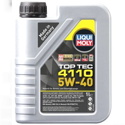 НС-синтетична моторна олива LIQUI MOLY Top Tec 4110 5W-40, 5 л (21479)