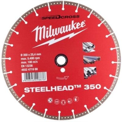 Алмазний диск Milwaukee Steelhead 350 (4932471988)