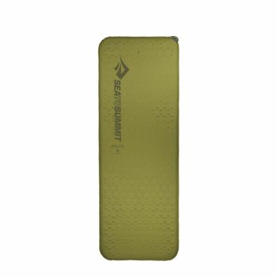 Самонадувний килимок Sea to Summit Camp Mat, 198х64х3.8см, Olive (STS AMSICMRL)