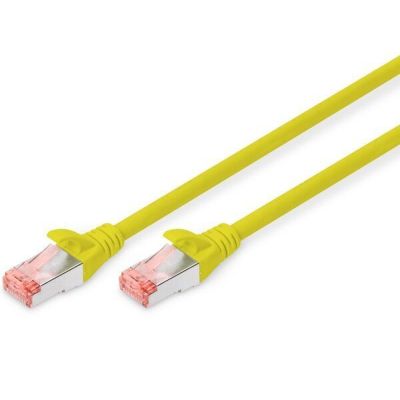 Патч-корд DIGITUS CAT 6 S-FTP, 2м, AWG 27/7, LSZH, желтый