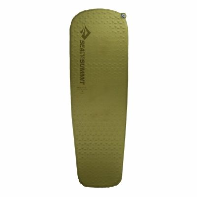 Самонадувний килимок Sea to Summit Camp Mat, 198х64х3.8см, Olive (STS AMSICML)