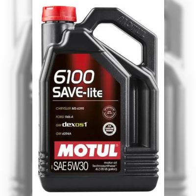 Моторна олива Motul 6100 Save-lite, 5W30, 4 л (107957)