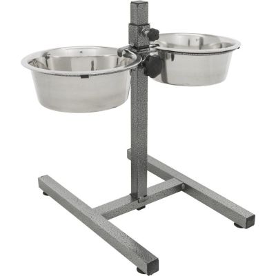 Стійка з мисками для собак Trixie 2 x 1,8 л / 20 см, h=40 см