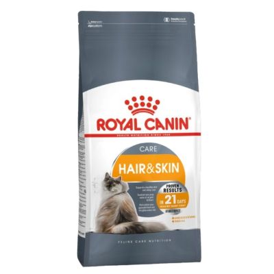 Сухий корм для котів, шерсть яких вимагає додаткового догляду Royal Canin Hair & Skin 400 г (домашня птиця)