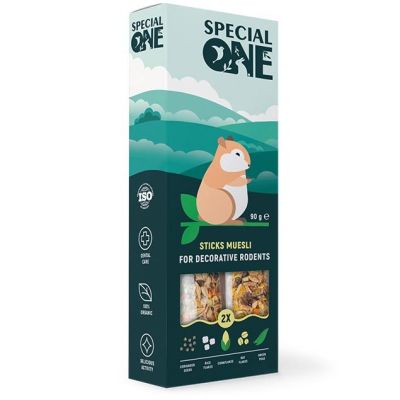 Ласощі для гризунів Special One 90 г / 2 шт. (мюслі)