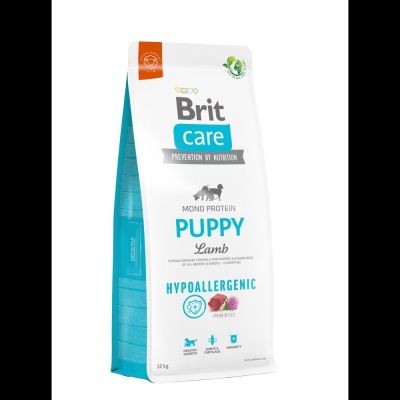 Сухий корм для цуценят всіх порід Brit Care Dog Hypoallergenic Puppy | (ягня) 12 кг