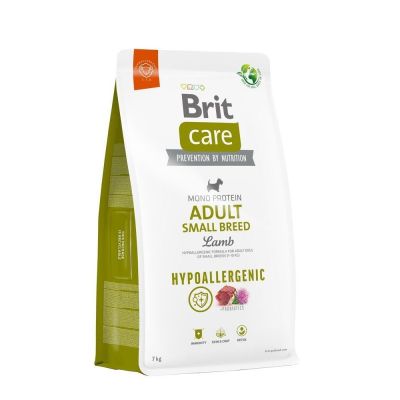 Сухий корм для собак Brit Care Dog Hypoallergenic Adult Small Breed 7 кг - ягня