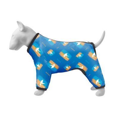 Дощовик для собак WAUDOG Clothes малюнок «Прапор» L 55