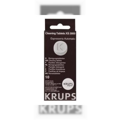 Таблетки Krups XS300010 для чистки кофемашин (10шт)