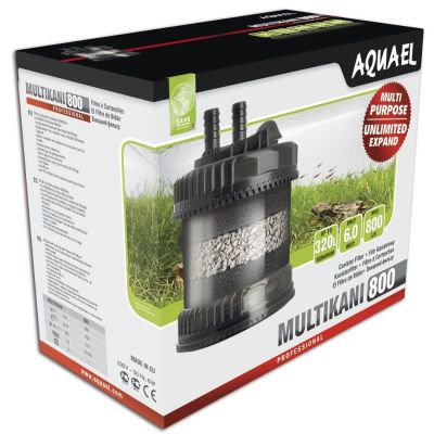 Зовнішній фільтр Aquael «Multikani 800» для акваріума 20-320 л