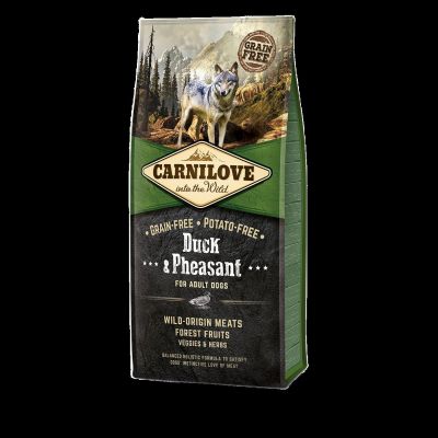 Сухий корм для дорослих собак всіх порід Carnilove Duck & Pheasant 12 кг (качка та фазан)