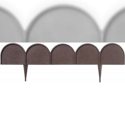 Газонна огорожа Prosperplast GARDEN LINE, 10 м (5905197340401)