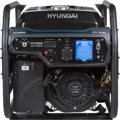 Генератор бензиновий Hyundai HHY 7050FE