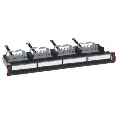 Патч-панель Legrand LSC3 19" 1U, 24 порты, 5e FTP в сборе