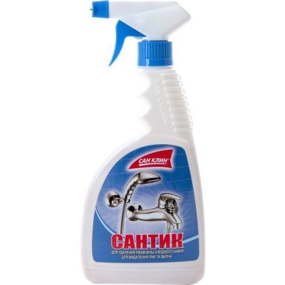 San Clean сантик для удаления извести и ржавчины 500г распылитель