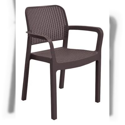 Стілець Allibert Samanna, коричневий (8711245125909)