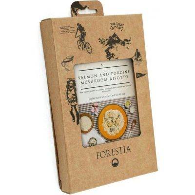 Готовое блюдо Forestia Ризотто с семгой и белыми грибами (с нагревателем)
