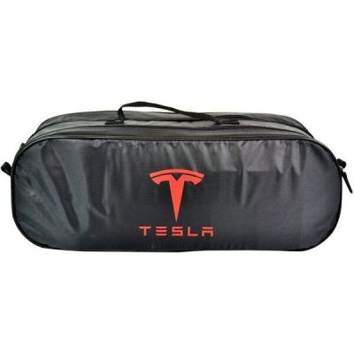 Сумка-органайзер Poputchik в багажник Tesla Черная 50х18х18см (03-049-2Д)