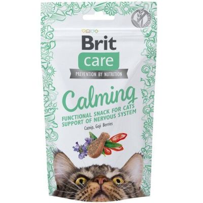 Лакомства для кошек Brit Carе Snack Calming с курицей, 50 г