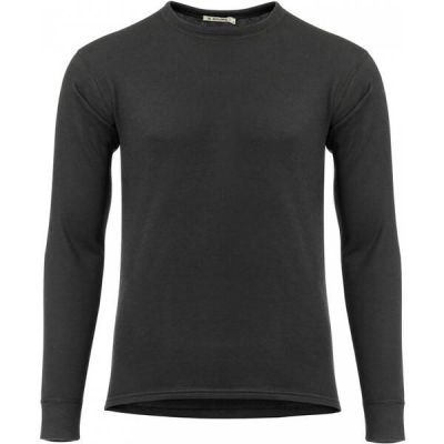 Термокофта мужская Aclima WoolTerry 220 Crew Neck Jet Black XL