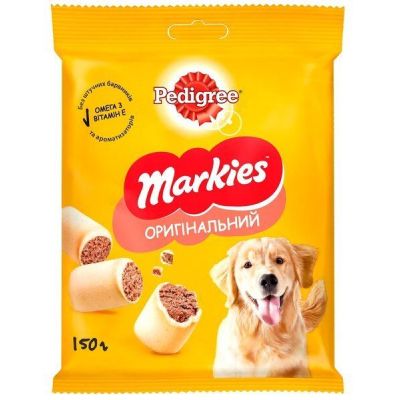 Лакомство для собак Pedigree Markies 150 г