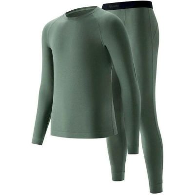 Комплект термобелья мужского Naturehike NH22NY001, демисезон, XXL, зеленый