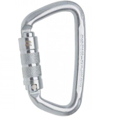 Карабин Edelrid Steel-D Twist Silver