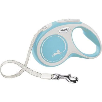 Поводок-рулетка Flexi New Comfort S до 15 кг 5 м голубой
