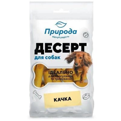 Лакомство для собак Природа Утка 100 гр