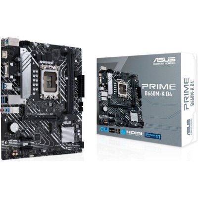 Материнcкая плата ASUS PRIME B660M-K D4 (90MB1950-M1EAY0)